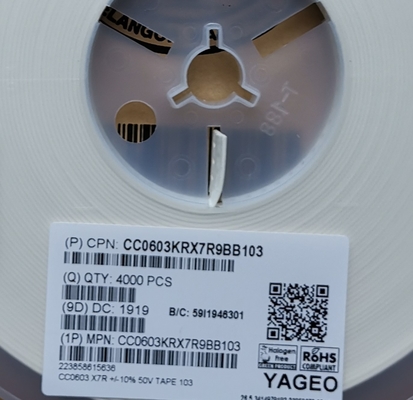 CC0603JRNPO0BN200 Idealer 200pF NPO-Kondensator für Hochfrequenzkreise 0603 Größe Ultra-stabil Niedrig ESR Hohe Q-Faktor Präzisionswert Höhere Leistung RoHS-konform