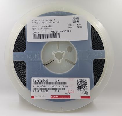 RB521SM-30 30V 200mA Schottky-Diode mit Ultra-Low-VF-Hochgeschwindigkeitsschalterung AEC-Q101 SOD-523 Halogenfreier Umkehrpolaritätsschutz für Automobilelektronik