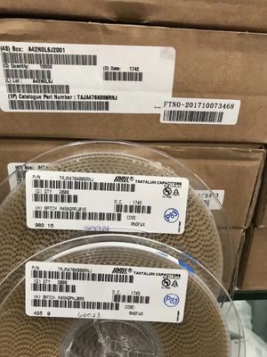 TAJA475K010RNJ 4.7μF 10V Tantalkondensator 10% Tol 1310 Fall Niedrige ESR Hohe Zuverlässigkeit AEC-Q200 Qualifizierte große Temperaturbereich für Automobil- und Industrieanwendungen