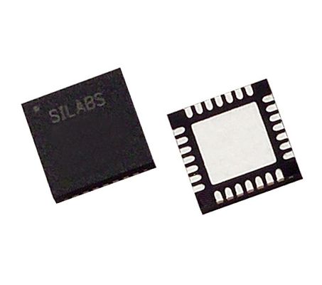 CP2102-GMR USB-UART-Brücke Single-Chip-Lösung Integrierter USB and Kristall 9600 bps bis 2 Mbps Baud 512-Byte-Puffer Volle GPIO Kompaktes QFN Lizenzfreie Treiber