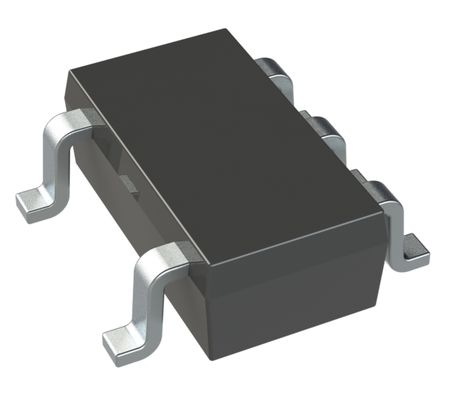AP2821KTR-G1 36V 2A Einzelkanal-Lastschalter Ultra-niedrig 60mΩ Rds ((on) 1,2V bis 5,5V Logik Schnelle 20μs Startup Richtige Umkehrströmung Blockierung Thermischer und Stromschutz -40°C bis +125°C