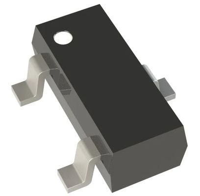 BC856B PNP-Transistor für allgemeine Zwecke 65V 100mA SOT-23-Gehäuse Rauscharm Hoher Stromverstärkung 200-450 250MHz Frequenz Komplementär zu BC846B, RoHS-konform Gurt und Spule