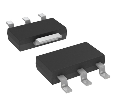 LD1117S33CTR 3,3V LDO-Spannungsregler mit 1A Ausgang, geringer Spannungsabfall, hohe Genauigkeit, Überstrom- & Thermalschutz, stabil mit Keramikkondensatoren, SOT-223-Gehäuse