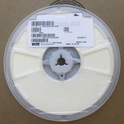 NCP18XH103F03RB 10 kΩ NTC-Thermistor mit ±1 % Toleranz, Bauform 0603, 1 % Beta-Wert-Genauigkeit, 0,5 mW/°C Verlustleistung, Gurt und Rolle, Automobil-AEC-Q200-Qualität, weiter Bereich von -40 °C bis 125 °C