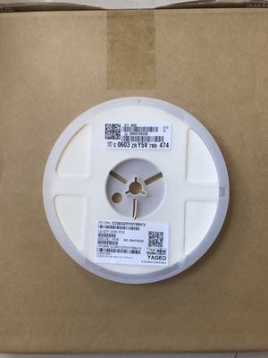 CC0603ZRY5V7BB104 0.1μF 16V X5R 0603 MLCC ±10% Tolerance High CV Stable Performance Nickel Barrier Flexible Termination RoHS Compliant Tape and Reel Packaging