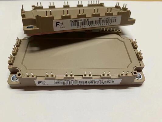7MBR35SB120-50 1200V/35A Sieben-in-Ein IGBT-Modul Integrierter Bremskreis Eingebaut in NTC Niedrig VCE (sat) Hochgeschwindigkeitsschalter Kompaktstruktur Industrielle Qualität für Wechselstromantriebe & UPS-Systeme