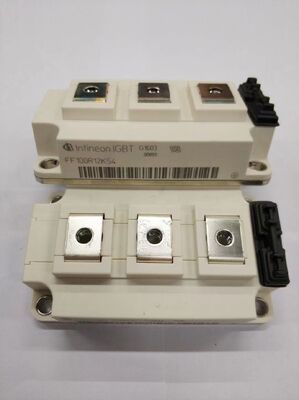 FF100R12KS4 1200V/100A 3-in-1 IGBT-Modul Integrierte Bremsschütze Niedrig-VCE (sat) Hochgeschwindigkeitsschalter mit niedrigem Verlust Eingebaute NTC isolierte Basisplatte für industrielle Antriebe und Solarumrichter