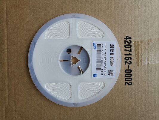 Compact 1206 X7R MLCC 0.1µF Capacitance 50V High-Voltage Rating Stable Temperature Performance Low ESR/ESL Miniature Size High Reliability Ideal for Power Line Filtering and Industrial Decoupling