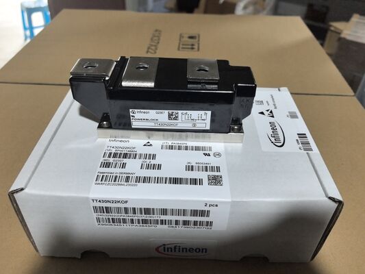 TT430N22KOFXPSA1 2200V 430A HiPak Modul Niedrig Vce (sat) Hohe Kurzschluss Robustheit Niedriger Schaltverlust Niedrige Induktivität Press-Fit-Technologie für Hochleistungsumwandler und Schienenzug