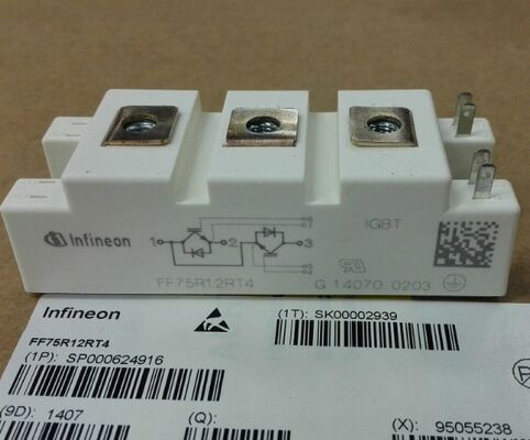 FF75R12RT4 1200V 75A IGBT-Modul Niedrig Vce (sat) Hohe Kurzschluss Robustheit Niedriger Schaltverlust Hohe Isolierung Für industrielle Antriebe und UPS-Inverter