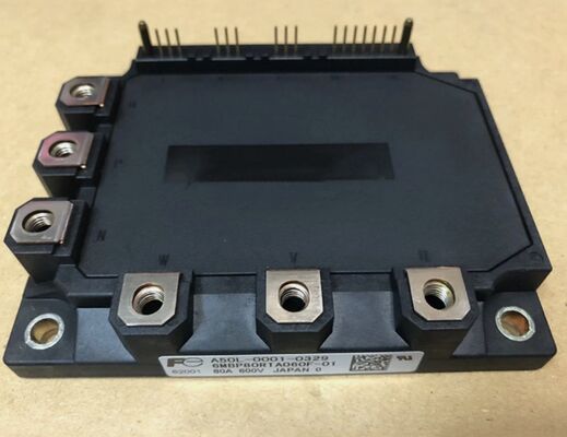 6MBP80RTA060F-01 600V 80A IPM-Modul mit integrierten IGBTs und HVIC-Treiber, geringe Verluste, hohe Zuverlässigkeit, eingebauter Schutz, kompaktes DIP-Gehäuse für Motorantriebe und USV