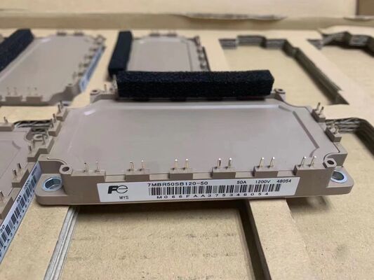 7MBR50SB120-50 1200V 50A PIM-Modul mit integriertem Gleichrichter, Bremse und Inverter, geringe Verluste, hohe Isolation, eingebauter NTC, kompakte Bauform für kompakte Motorantriebe