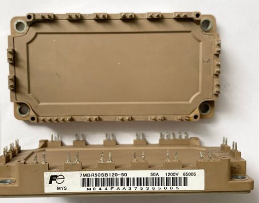 7MBR50SB120-50 1200V 50A PIM-Modul mit integriertem Gleichrichter, Bremse und Inverter, geringe Verluste, hohe Isolation, eingebauter NTC, kompakte Bauform für kompakte Motorantriebe