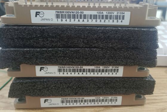 7MBR100VN120-50 1200V 100A PIM-Modul Integrierter Berichterstatter und Wechselrichter Niedrigverlust Hohe Isolierung Eingebautes NTC Kompaktpaket für industrielle Motorantriebe und UPS