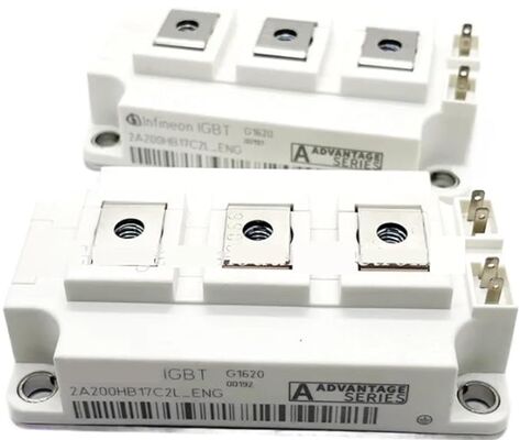 2A200HB17C2L 1700V 200A Dual-Diodenmodul, niedrige Durchlassspannung 1,4V, schnelle, weiche Erholung, hoher Stoßstrom, hohe Isolation, kompakte Bauform für industrielle Gleichrichter und USV