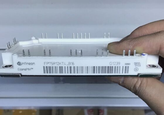 FP75R12KT4 B16 1200V 150A PIM IGBT-Modul Trench Field Stop Low VCE ((sat) 2.25V Integrierter Richter und NTC Kupfer-Basisplatte 150°C Betrieb für Motorantriebe und UPS