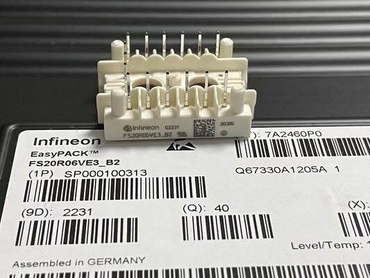 FS20R06VE3_B2 600V 20A IGBT-Modul Trenchstop-Technologie Niedrig VCEsat Schnellschalten integrierte NTC PressFIT Kontakt Hohe Leistungsdichte ECONOIM-3 für Antriebe