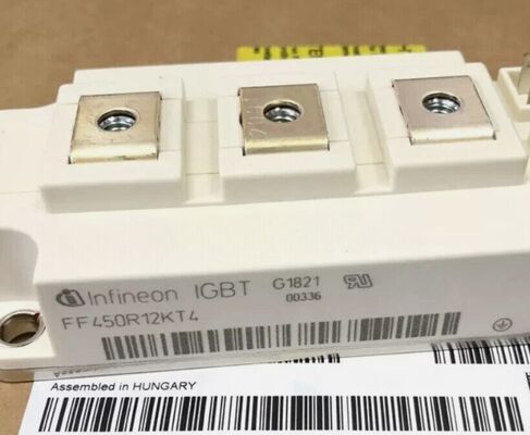 SKM400GB12T4 1200V 400A Dual IGBT-Modul TRENCHSTOP™ IGBT4 Niedrige VCE(sat) 1.75V 10μs SC-Fähigkeit CAL-Diode Niedrige Schaltverluste SEMITRANS3 UL-zertifiziert für Hochleistungsantriebe