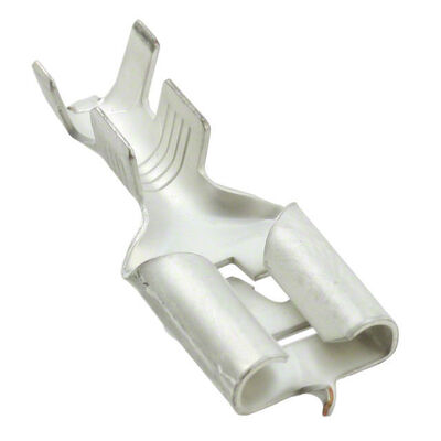 280756-4 4-Position 2,5mm Raster Buchse Crimpgehäuse mit Friktionsverriegelung, Panel Mount, UL 94V-0, polarisiert, 4,5A Nennstrom für Stromverteilung und Industriesteuerungen