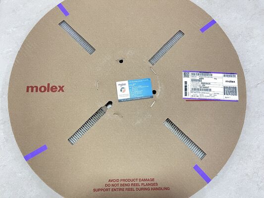 0039000077 2,36mm Durchmesser verzinnte Messing-Kabelschuh-Klemme Crimp-Anschluss nicht isoliert 16-14 AWG 600V Nennspannung 20A Strom Rollenverpackung für Automobil- und Industrie-Verkabelung