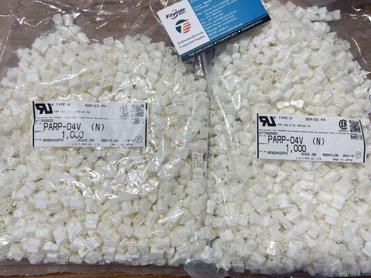 PARP-04V 4 Position 2,0 mm Pitch Connector Gehäuse PA-Serie Behälter Krampf Endung Positives Schloss Kompakt 3A Rating 100V AC für Kabel-zu-Board und LED-Beleuchtung