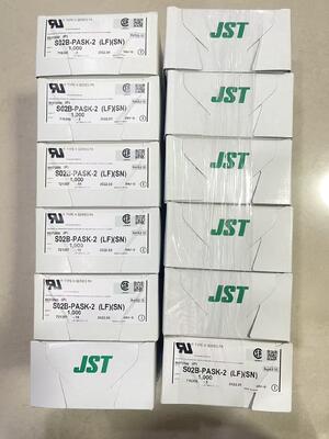 S02B-PASK-2 2 Position 2,0mm Pitch Header PA Serie Top Entry Through Hole Zinnbeschichtung 3A Nennstrom 100V AC für Wire-to-Board und Kompakt-Elektronik