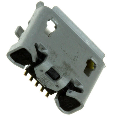 ZX62-B-5PA(33) Micro USB B 5-polig kompakt SMT, robustes Gehäuse, hohe Haltekraft, 10.000 Zyklen, ideal für tragbare Geräte