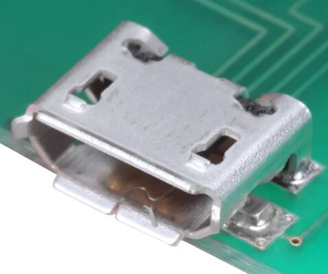 ZX62-B-5PA(33) Micro USB B 5-polig kompakt SMT, robustes Gehäuse, hohe Haltekraft, 10.000 Zyklen, ideal für tragbare Geräte