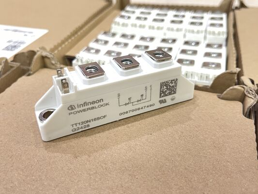 TT120N16SOFHPSA1 SCR-Modul 1600V Vdrm 120A Itav Druckkontakt Hochspannung Niedrigverlust industrieller Qualität für die Leistungssteuerung