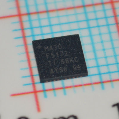 MSP430F5172IRSBR 16MHz Ultra-Low Power MCU, 32KB Flash 4KB RAM 12-Bit ADC, QFN-32 0,1μA Sleep -40°C bis +85°C