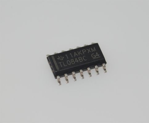 TL084BCDR Quad JFET-Input Op Amp 4MHz Bandbreite 13V/μs Slew Rate ±18V Versorgung 3pA Input Bias SOIC-14 -40°C bis +125°C