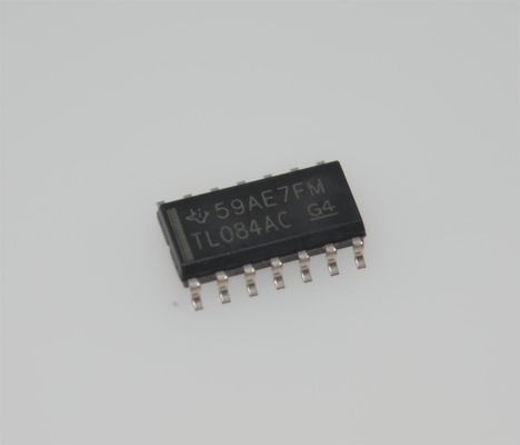 TL084ACDR Quad Präzisions-JFET-Operationsverstärker, 4 MHz Bandbreite, 13 V/µs Anstiegsrate, ±18 V Versorgung, 3 pA Eingangsvorspannung, SOIC-14, -40 °C bis +125 °C